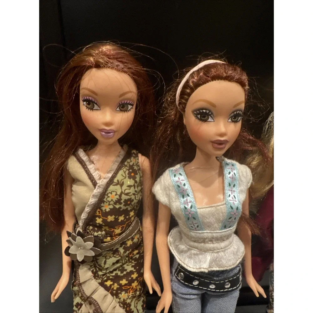 Lot Of 4 Mattel My Scene 1999 Dolls, Cloths And Accessories!
